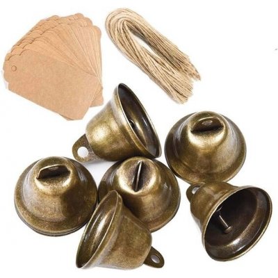 Awtlife 50 kusů vintage rolničky bronzové – Hledejceny.cz