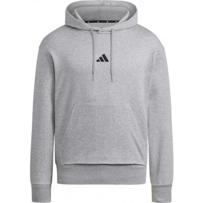 adidas M FEEL COZY HOODED Šedá,Bílá – Hledejceny.cz