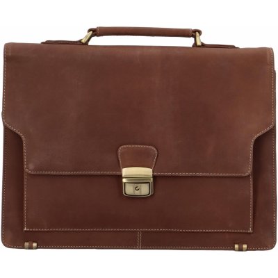 Tomas Anthree pánská kožená aktovka hnědá – Sleviste.cz