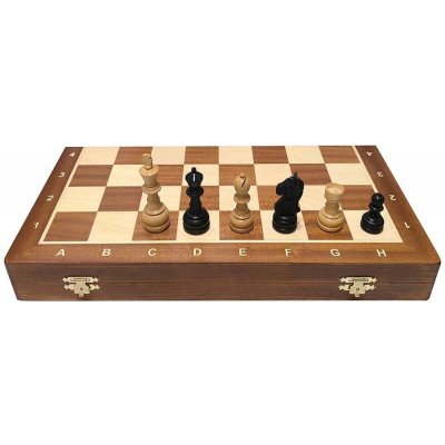 Philos Šachy Dublin č. 5 s intarzovanou šachovnicí – Zboží Živě