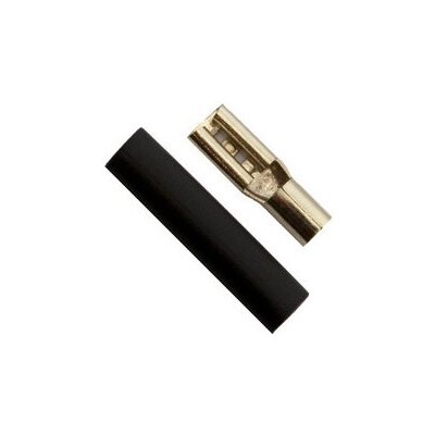Four Connect reproduktorový konektor FASTON 2.5 mm² / 2.8 mm černý | Zboží Auto