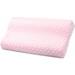 Memory Pillow AG32F Paměťový ortopedický polštář růžový 49x27 – Zbozi.Blesk.cz