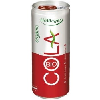 Hollinger Cola Bio plech 250 ml