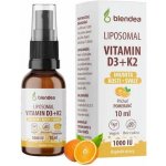 Blendea Lipozomální Vitamin D3+K2 sprej 10 ml – Hledejceny.cz