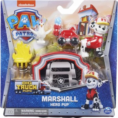 Spin Master Paw Patrol Big Truck Pups Hero Pups Marshall – Hledejceny.cz