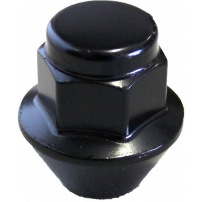 Matice na originální alu kola Ford, Jaguar, Volvo M12x1,5 černá, kužel, klíč 19, uzavřená | Zboží Auto