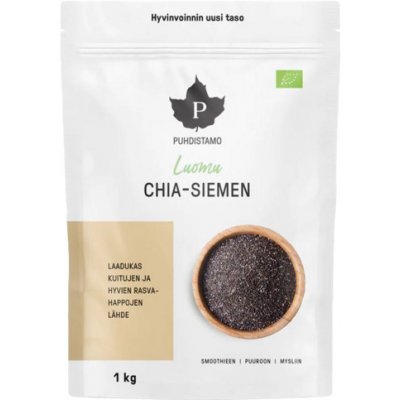 Puhdistamo Chia Seeds BIO 1000 g – Zboží Mobilmania