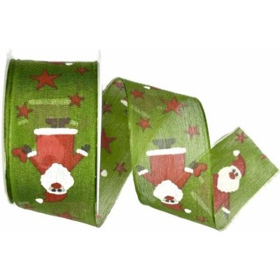 Stuhy vánoční WITTY SANTA GREEN 40mm x 2m (12,50Kč/m) – Zboží Mobilmania