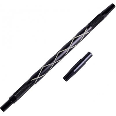 AMY Náustek hliníkovo-dřevěný MSAL021 Black – Zboží Mobilmania