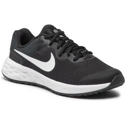 Nike Revolution 6 Big Kids black/white/smoke grey 2023 – Zboží Mobilmania