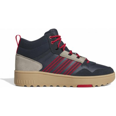 adidas Hoops 4.0 Mid winterized JR6705 tmavě modré – Zboží Dáma