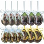 Clayre & Eef dekorace závěsné vajíčko s králíčky Spring Egg Ø 4*5 cm 12ks – Hledejceny.cz