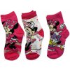 Setino Sada 3 párů dětských ponožek Minnie Mouse mix