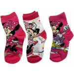 Setino Sada 3 párů dětských ponožek Minnie Mouse mix – Zboží Mobilmania