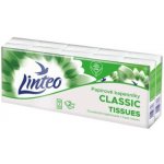 Linteo Papírové kapesníky Classic bílé 2-vrstvé 10 ks – Zboží Dáma