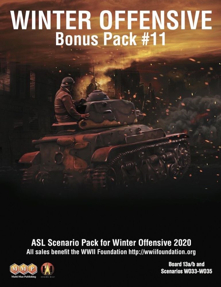 Multi-Man Publishing ASL Scenario Pack for Winter Offensive 2020 Bonus Pack 11