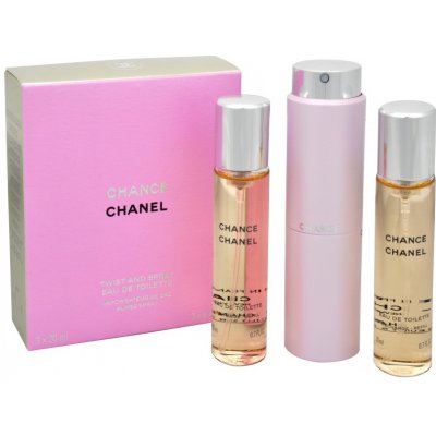 Chanel ChanceTwist and Spray toaletní voda dámská 3 x 20 ml