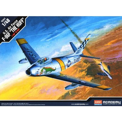 Academy Model Kit letadlo 12234 F 86F HUFF 1:48 – Zboží Dáma