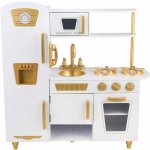 Eco Toys velká dřevěná kuchyňka – Zboží Mobilmania