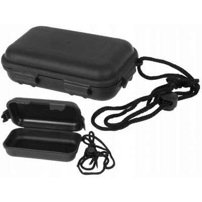 MFH Box vodotěsný s provázkem 13,5 x 8 x 3,7 cm ČERNÁ – Hledejceny.cz