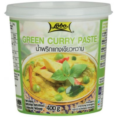 Lobo Zelená kari pasta Green Curry 400g