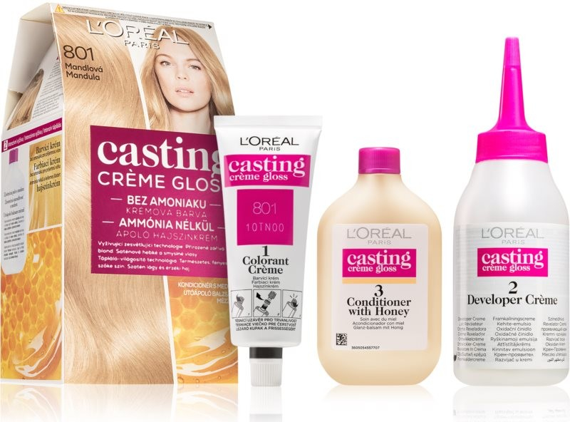 L'Oréal Casting Creme Gloss 801 blond od 105 Kč - Heureka.cz