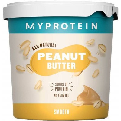 MyProtein Peanut Butter křupavá 1 kg – Zboží Mobilmania