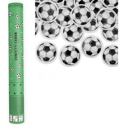 Vystřelovací konfety fotbal 40 cm PartyDeco – Hledejceny.cz
