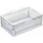Surplus Systems Eurobox s plnou stěnou transparentní 42 l 600 x 400 x 220 cmmm – Hledejceny.cz