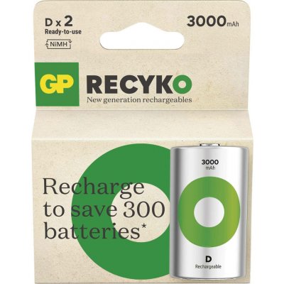 GP ReCyko D 3000mAh 2ks 1032422300 – Hledejceny.cz