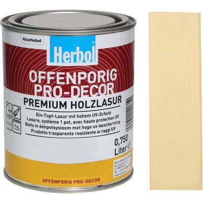Herbol Offenporig Pro Decor 0,75 l slonová kost – Zboží Mobilmania