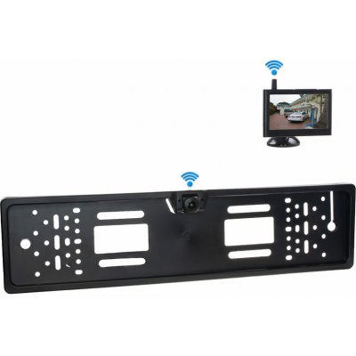 Bezdrátová parkovací kamera v SPZ s LCD 4,3" displejem – Zboží Živě