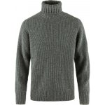 Fjällräven Övik Roller Neck Sweater Grey-Melange – Zboží Mobilmania