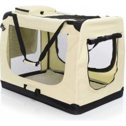 Fudajo Skládací přepravní box Přepravní taška s polohovatelnou dekou pro domácí mazlíčky XXXL 100 x 69 x 69 cm