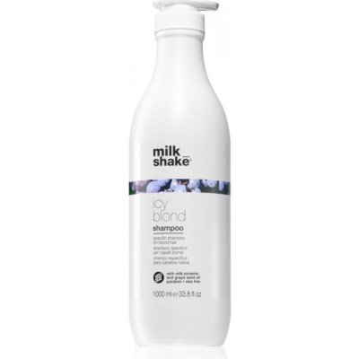 Milk Shake Icy Blond Shampoo šampon neutralizující žluté tóny pro blond vlasy 1000 ml – Zbozi.Blesk.cz