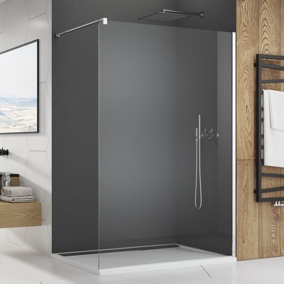 SanSwiss Ronal WALK-IN EASY 160 cm sprchová zástěna – Sleviste.cz