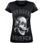 VICTORY OR VALHALLA SKULL černá – Zboží Dáma