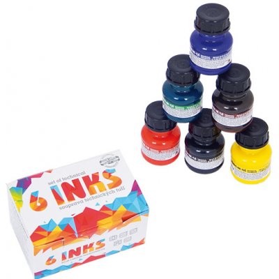 Koh-i-noor Tuš 20 g sada / 6 barev – Zboží Živě