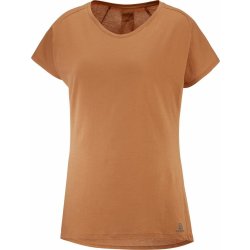 Salomon ESSENTIAL SHAPED SS tee W LC1700900 honey ginger