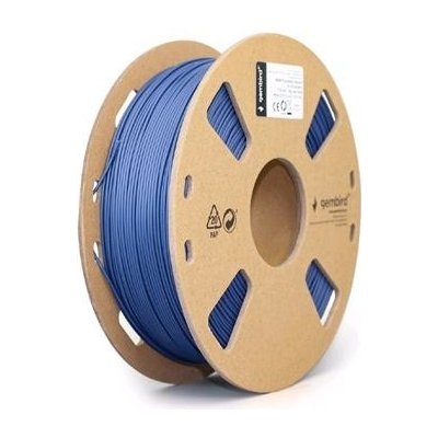 C-Tech Gembird PLA MATTE, 1,75 mm, 1 kg, modrá – Zboží Živě
