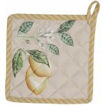 Bavlněná podložka pod hrnec s motivem citrónů Lemons & Leafs - 20*20 cm – Zboží Dáma