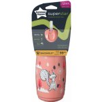Tommee Tippee netekoucí termohrnek Superstar s brčkem Pink 266 ml – Zbozi.Blesk.cz
