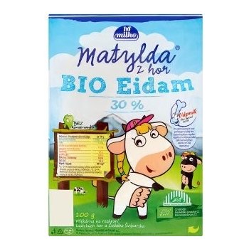 Milko Matylda z hor Bio eidam plátky 30% 100g