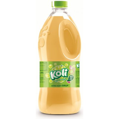 Koli sirup extra hustý bílý hrozen 3 l