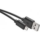 Emos SM7007BL USB 2.0 A/M - micro B/M, 0,2m, černý