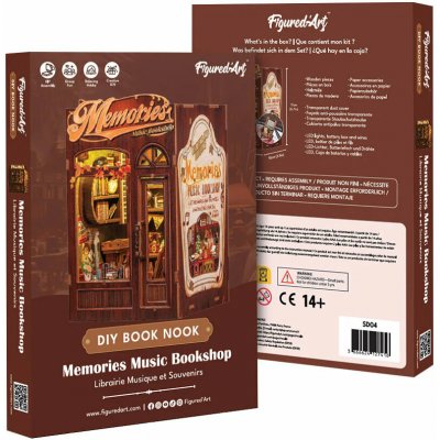 Figured ART Book Nook sada Vzpomínky na hudbu – Hledejceny.cz