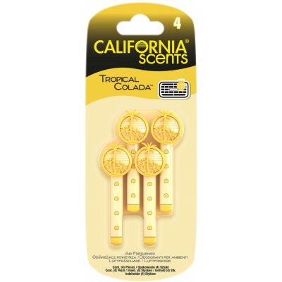 California Scents VENT STICKS SINGLE SCENT Tropical Colada – Hledejceny.cz
