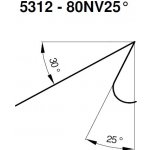 Pilana pilový kotouč na dřevo 300x2,0x30 5312 - 80NV25°