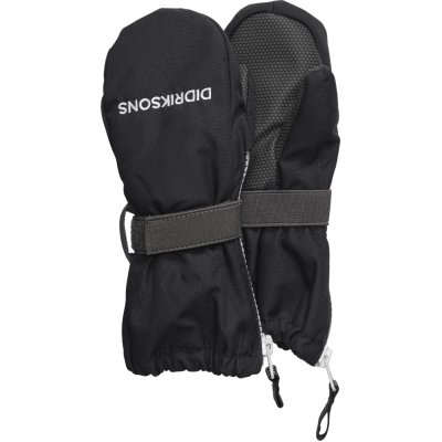 Didriksons Dětské palčáky Biggles zip Black – Zboží Mobilmania