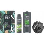 Dove Men+ Care Naturally Caring deospray Men+ Care Elements Minerals Sage 150 ml + sprchový gel Men+ Care Mineral Sage 250 ml + mycí houba dárková sada – Hledejceny.cz